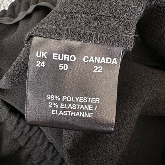 Windsmoor Black Pleated Slacks - Picture 4 of 4